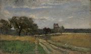 Charles Francois Daubigny Landscape oil